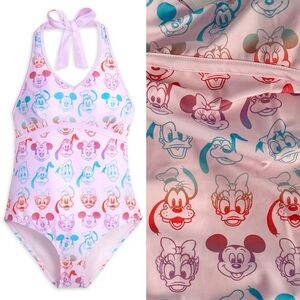 Disney Mickey & Friends Rainbow Hombre One-Piece Swimsuit